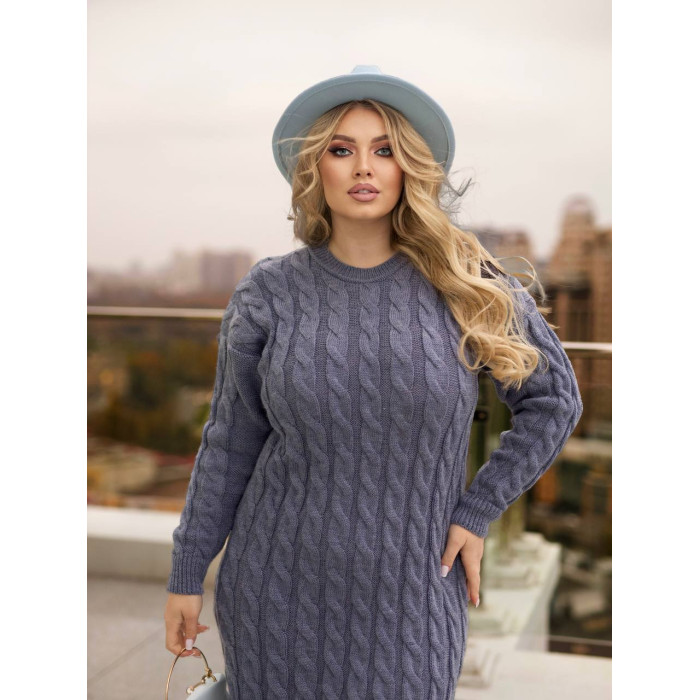 В’язана сукня  міді MIRABEL