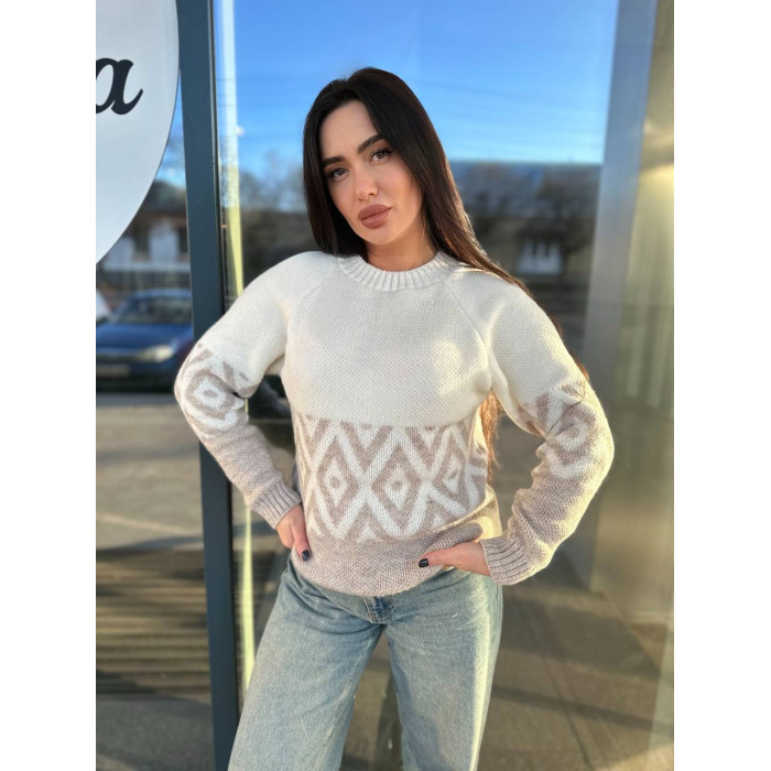 Жіночий вʼязаний светр SIMONA